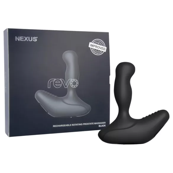 Nexus Revo - vibrador rotativo prostático (preto)