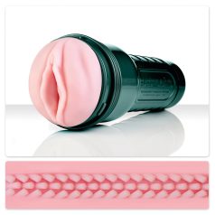 Fleshlight - Masturbador vagina com vibração - cor rosa