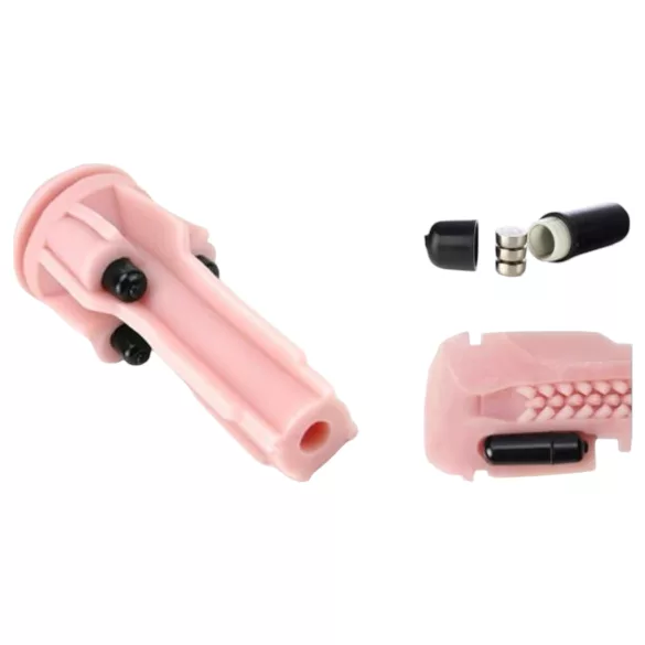 Fleshlight - Masturbador vagina com vibração - cor rosa