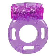You2Toys - anel peniano vibratório único - silicone roxo