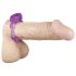 You2Toys - anel peniano vibratório único - silicone roxo
