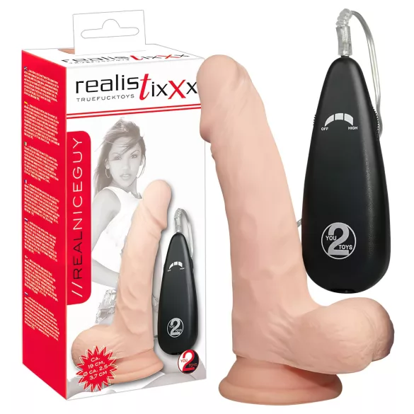 realistixxx Vibrador Autêntico e Natural (17,5cm)