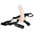 You2Toys - Vibrador com cinta strap-on natural