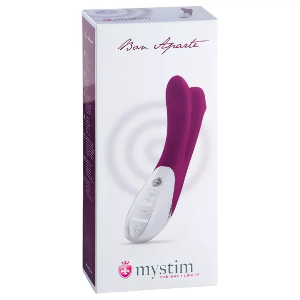 mystim Bon Aparte - vibrador duplo (amora)