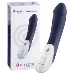   mystim Terrific Truman - vibrador duplo motor - silicone azul