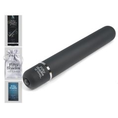   Fifty Shades of Grey - vibrador tipo bullet - silencioso - cinza