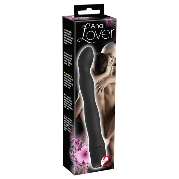 You2Toys - vibrador anal - silicone preto