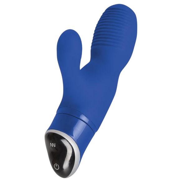 Pepper Parties Brother Louie - vibrador com estimulador de clitóris - azul