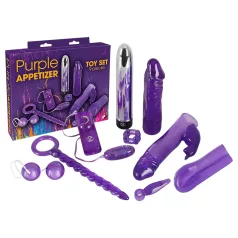 You2Toys - Kit vibrador com 9 peças - roxo