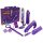 You2Toys - Kit vibrador com 9 peças - roxo