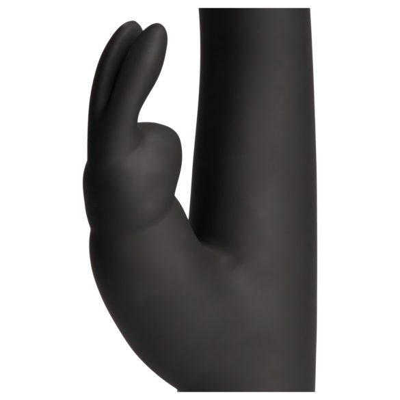 Fifty Shades of Grey - vibrador rabbit recarregável USB silicone cinza