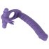 You2Toys - vibrador anal 3 em 1 - silicone lilás
