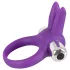 SMILE - anel peniano vibratório com estimulador de clitóris - silicone lilás