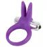 SMILE - anel peniano vibratório com estimulador de clitóris - silicone lilás
