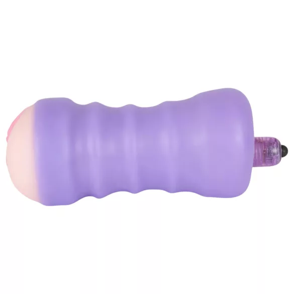 You2Toys - vagina masturbador vibratório - cor natural/lilás