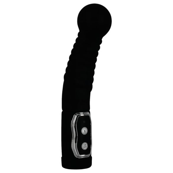 You2Toys - Massageador de próstata vibrador rotativo - silicone preto
