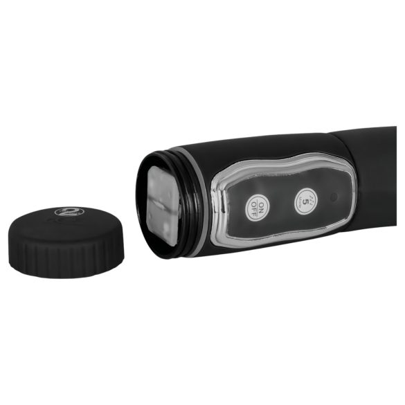 You2Toys - Massageador de próstata vibrador rotativo - silicone preto