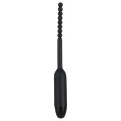 You2Toys - vibrador uretral com esferas - 0,8cm - preto