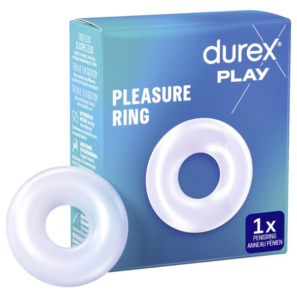 Durex - anel peniano - prolonga ereção - transparente