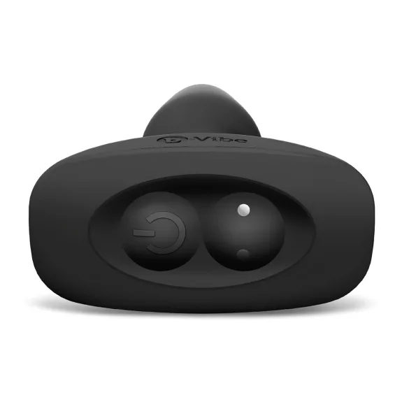 b-Vibe - vibrador anal recarregável com pérolas rotativas (preto)