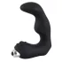 Rebel - vibrador prostático curvado - silicone preto