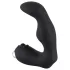 Rebel - vibrador prostático curvado - silicone preto