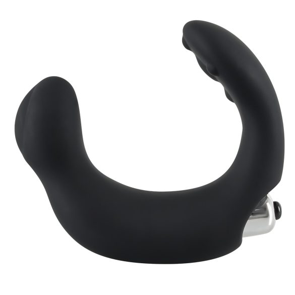 Rebel - vibrador próstata curvo - silicone preto