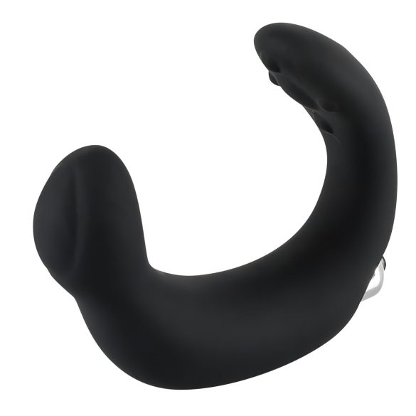 Rebel - vibrador próstata curvo - silicone preto