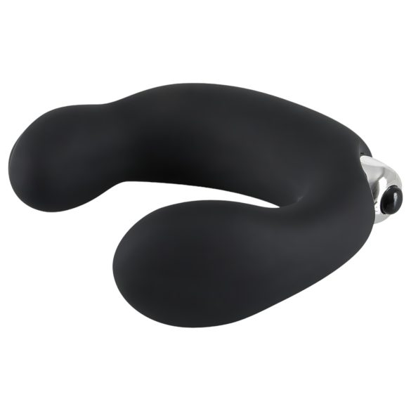 Rebel - vibrador próstata curvo - silicone preto