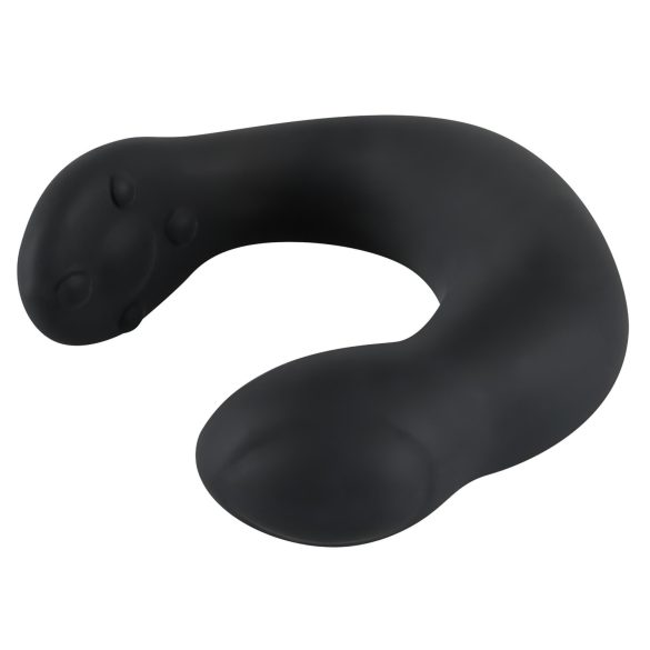Rebel - vibrador próstata curvo - silicone preto