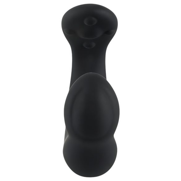 Rebel - vibrador próstata curvo - silicone preto