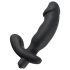 Rebel - vibrador de próstata com pênis - silicone preto