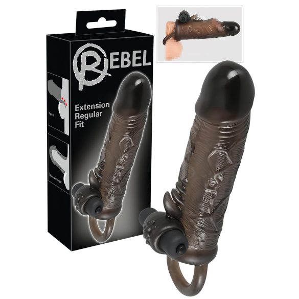 Rebel Regular - capa peniana vibratória 19cm