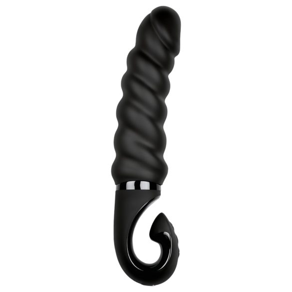 Gvibe - vibrador ponto G recarregável à prova d'água - silicone preto