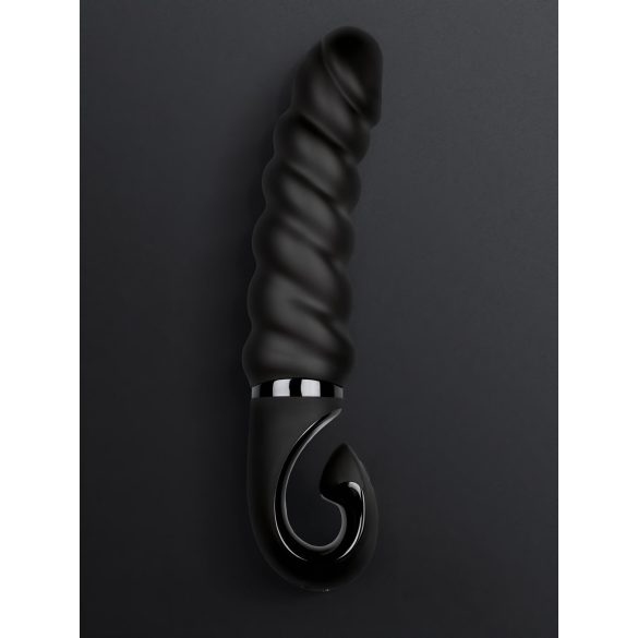 Gvibe - vibrador ponto G recarregável à prova d'água - silicone preto