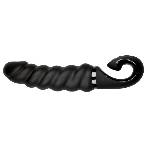 Gvibe - vibrador ponto G recarregável à prova d'água - silicone preto