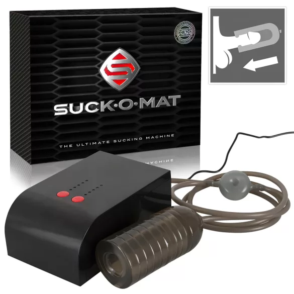 Suck-O-Mat - masturbador automático sucção potente - rede elétrica