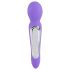 SMILE - vibrador massajador com 2 motores - roxo