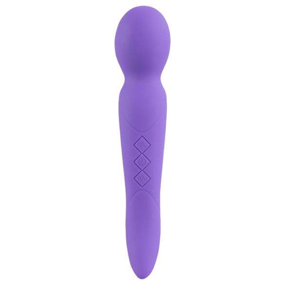SMILE - vibrador massajador com 2 motores - roxo