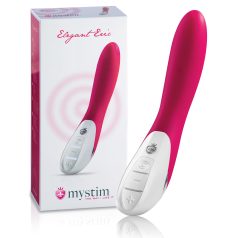 mystim - vibrador dupla motor - silicone rosa