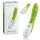 mystim Sassy Simon - vibrador duplo motor - verde