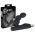 Rebel - vibrador próstata com esferas - silicone preto