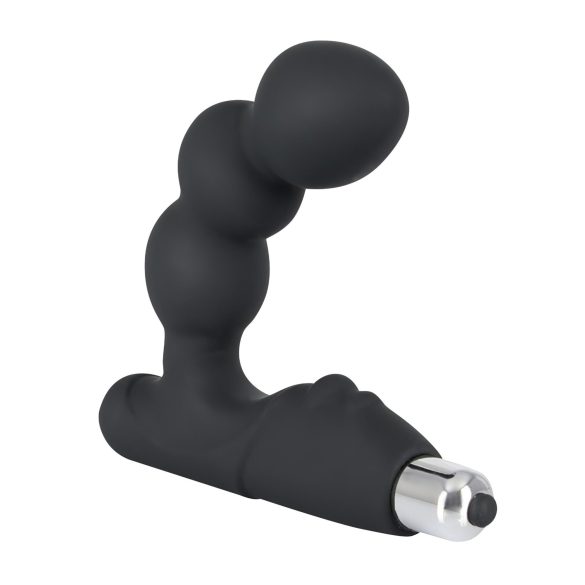 Rebel - vibrador próstata com esferas - silicone preto