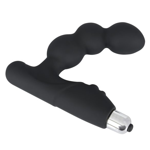 Rebel - vibrador próstata com esferas - silicone preto