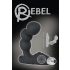 Rebel - vibrador próstata com esferas - silicone preto