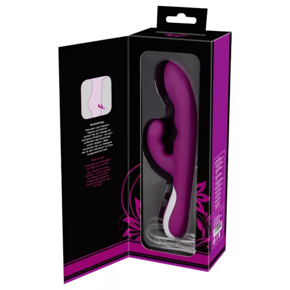 Javida - vibrador clitóris com aquecimento - silicone rosa
