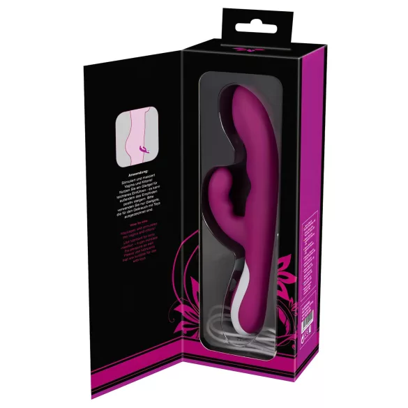 Javida - vibrador clitóris com aquecimento - silicone rosa