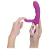 Javida - vibrador clitóris com aquecimento - silicone rosa