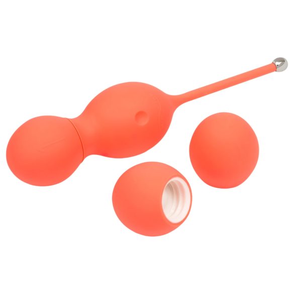 We-Vibe Bloom - bolas vaginais com pesos intercambiáveis - silicone laranja
