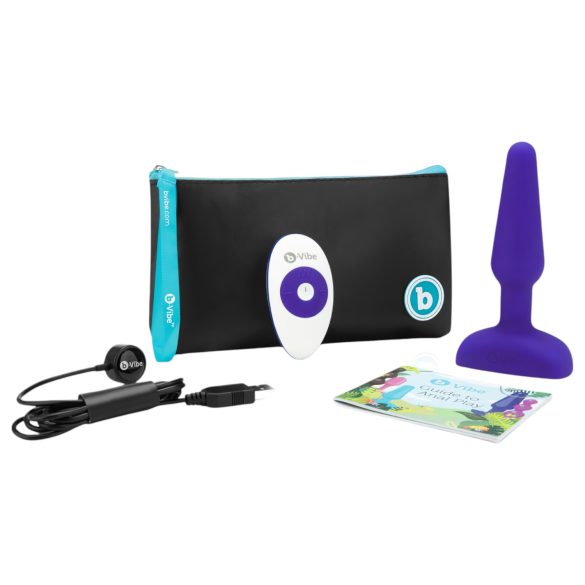 b-Vibe trio - Vibrador anal 3 motores (roxo)